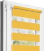 Estika Doppelrollo Klemmfix - 105 x 150 cm - Hellorange - Produktbild-Vorschau 1
