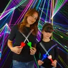 3 Stück LED Herz Leuchtstab Glasfaser Blinkstab Partystab Produktbild-Vorschau 2