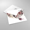Bilder auf glas - Vogel Abstraktion - 50x50cm - Glasbilder Produktbild-Vorschau 2