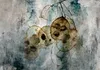 Vlies Fototapete - Nature and Lunaria 200x140 cm Abstrakt Produktbild-Vorschau 5