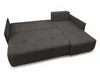 AX LIVING Ecksofa Damascus Dunkelgrau mit Schlaffunktion Produktbild-Vorschau 4