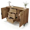 Cassettiera Flieks con 3 cassetti e 2 ante, credenza per Anteprima dell’immagine prodotto 10