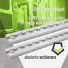 Airlineschiene Set eckig silber 1x 1,5m inkl. 2x Ösen – Produktbild-Vorschau 3