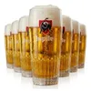 Jupiler Lager Bierglas Set 6x 33cl Biergläser Bierbecher Produktbild-Vorschau 1