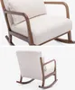 Two images of a rocking chair, one from the front-left and one from the back-right. Produktbild-Vorschau