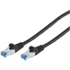 Cavo patch cat6A S/FTP PIMF nero 1m Anteprima dell’immagine prodotto 1