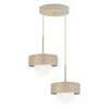 Luxolar - LED Pendelleuchte 2-flammig Beige-Grau G9 15W - Produktbild-Vorschau 1