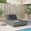 VidaXL 368181, Lounge, Gepolsterter Sitz, Polyrattan, Produktbild-Vorschau 2