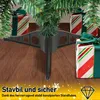 Jayseuw Umelý vianočný stromček 120 cm Jedľa so stojanom na Náhľad obrázku produktu 6
