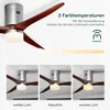 Stropní ventilátor SONNI s osvětlením a dálkovým ovládáním Náhled obrázku produktu 2
