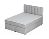 Boxspringbett ROCK 160x200 Velour Hellgrau  H4 Produktbild-Vorschau 4
