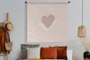 MuchoWow® Wandteppich Wandbehang Sommer - Herz - Pastell Produktbild-Vorschau 4