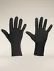 A pair of black gloves is displayed against a light gray background. Produktbild-Vorschau