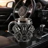 V8 Motor Tasse 300 ml mit Edelstahl-Innenbecher 3D Auto Produktbild-Vorschau 10
