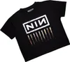 Nine Inch Nails – „Downward Spiral“ Krátký top pro ženy Náhled obrázku produktu 2