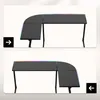 Hero 6.0 RGB | Bureau d'angle en forme de L Bureau de jeu | Voir les images du produit 5