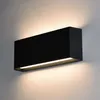 MODERNE LED Außenleuchte Außenwandleuchte IP54 schwarz 12W Produktbild-Vorschau 1