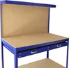 Werkbank mit Stecktafel und Schublade Blau Produktbild-Vorschau 6