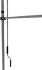 A close-up view of a retractable awning mechanism, showing the crank handle and support pole. Náhled obrázku produktu