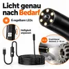 USB-C Endoskopkamera 1 m – Inspektionskamera mit 6 LEDs, Produktbild-Vorschau 7
