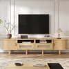 A modern living room with a TV stand and television. Anteprima dell’immagine prodotto