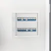 vidaXL Zugangspanels Weiß 35 x 35 cm ABS Kunststoff Produktbild-Vorschau 2