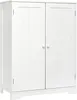 Mondeer Badschrank Badezimmerschrank mit Doppeltür und Produktbild-Vorschau 1
