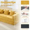 LVHOM Divano letto modulare in ciniglia, divano pieghevole Anteprima dell’immagine prodotto 6