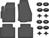 Gummimatten Mit Stoppern Für: Fiat Croma Ii (2005-2011) Produktbild-Vorschau 1