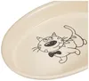 Nobby Bol céramique pour chats ovale 17 X 11 X 2,5 cm crème Voir les images du produit 4