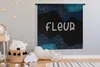 MuchoWow® Wandteppich Wandbehang Fleur - Pastell - Mädchen Produktbild-Vorschau 2