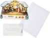 Große Papierkrippe mit Glitzer Produktbild-Vorschau 3