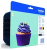 Brother LC123 - pack de 4 - noir, jaune, cyan, magenta Voir les images du produit 7