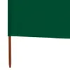 vidaXL 3 pezzi di tessuto frangivento 400 x 80 cm Verde Anteprima dell’immagine prodotto 4