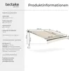 tectake® Gelenkarmmarkise Ornella verschiedene Größen inkl. Produktbild-Vorschau 5