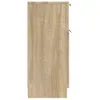 vidaXL Sideboards 2 pcs. chêne Sonoma 30x30x70 cm bois Voir les images du produit 11