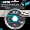 The image shows the packaging of a Bihui Edge Cutting & Grinding Blade for hard tiles. Voir les images du produit