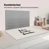 KitchenYeah© Herdabdeckplatte Kochen, Jubeln, Genießen. - Produktbild-Vorschau 3