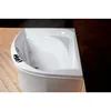 Asymmetrische Eckbadewanne 160 x 120 x 49 cm links Acryl Produktbild-Vorschau 3
