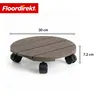 Floordirekt Countess, rotelle per piante, rotonde in WPC Ø Anteprima dell’immagine prodotto 2