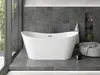Mexen Montana freistehende Badewanne 180 x 90 cm, weiß, Produktbild-Vorschau 2