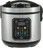 A front view of a silver and black multi-cooker with a digital display and control panel. Anteprima dell’immagine prodotto