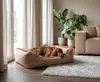 Knuffelwuff orthopädisches Hundebett aus Cord mit Produktbild-Vorschau 4