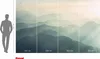 Vlies Fototapete - Hazy Hills - Größe 400 x 250 cm Produktbild-Vorschau 3