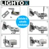 LIGHTOX LED senzorové svetlo sada interiérových závesov Náhľad obrázku produktu 3
