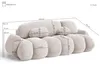 Moderne Schlafcouch mit Schlaffunktion und Bettkasten – Produktbild-Vorschau 9