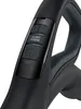 Close-up of the handle of a vacuum cleaner, showing control buttons. Produktbild-Vorschau