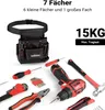 Wiltec Werkzeuggürteltasche 24 x 28 cm bis 15 kg, Werkzeug Produktbild-Vorschau 4