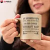 22Feels Glitzertasse Gold Papa Geschenk Vatertag Vater Produktbild-Vorschau 2