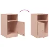 Nachttisch Rosa 34,5x39x62 cm Stahl Produktbild-Vorschau 10
